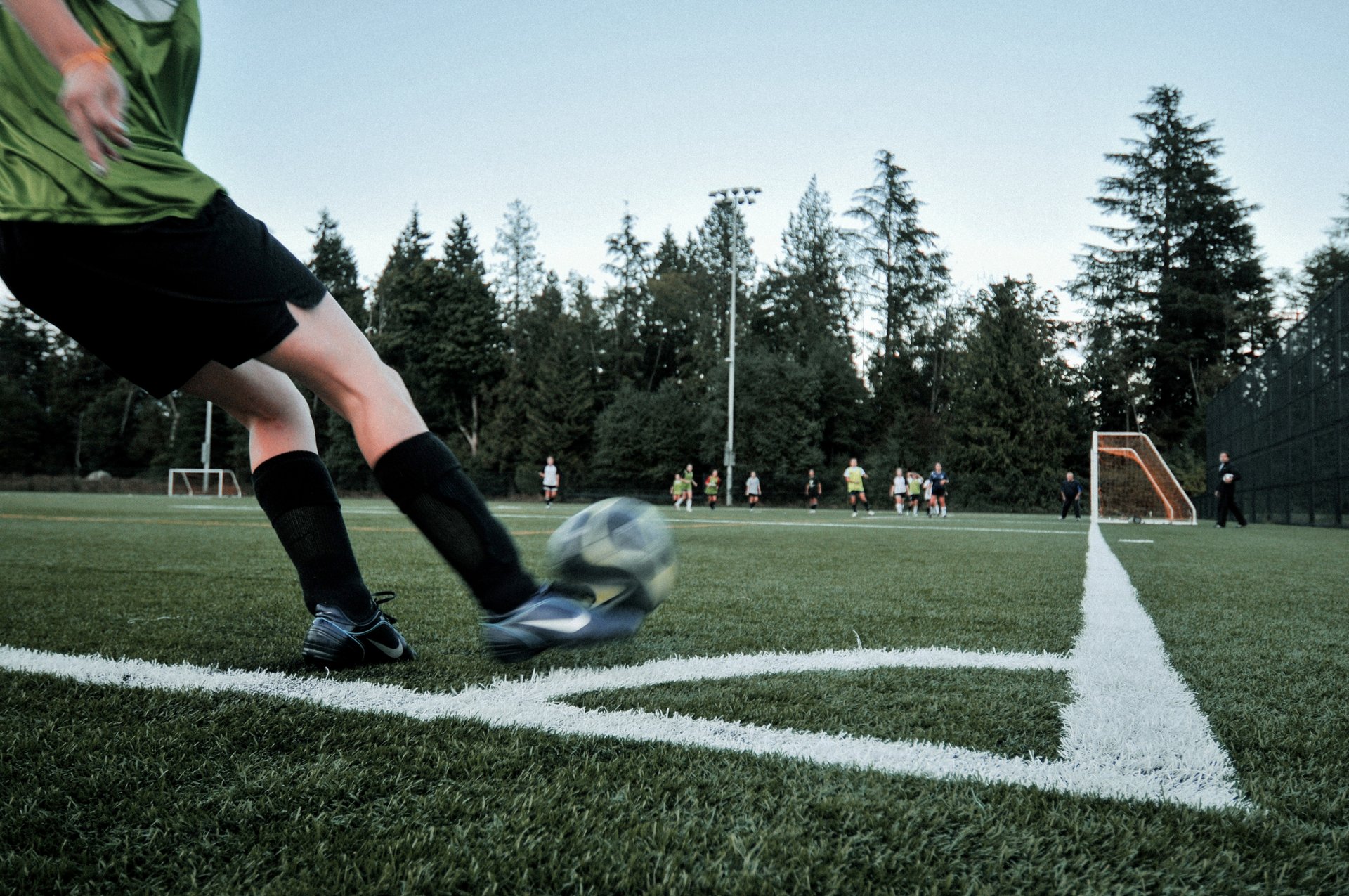 Soccer pitch, Surrey, BC
